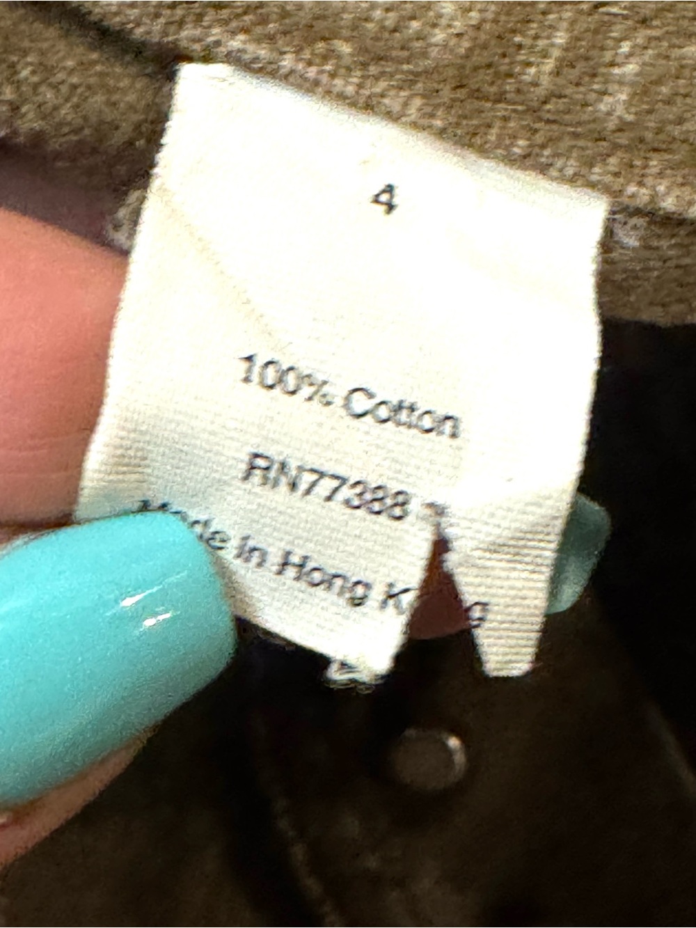 J. Crew Olive Green High-Waist Midi Skirt with Front Slit - Picture 6 of 7